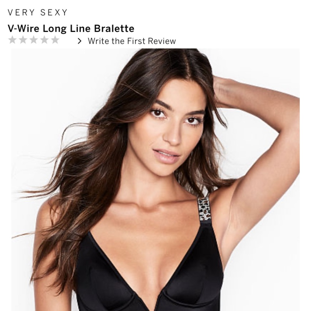 VS Very Sexy V-Wire Long Line Bralette